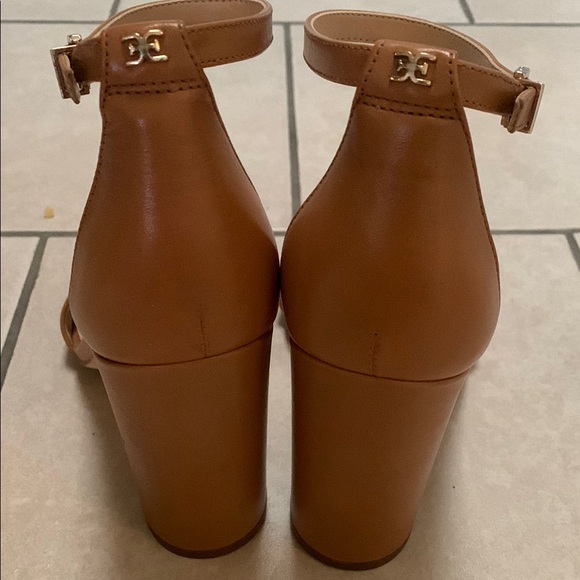 Sam Edelman Tan High Heel Sandals with Ankle Strap - Picture 4 of 8